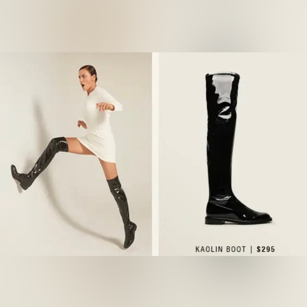 SCHUTZ Kaolin Over-The-Knee Flat Boots